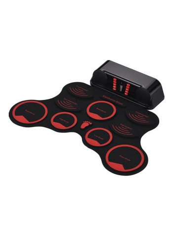 6-Piece Electronic Roll-Up Drum Kit