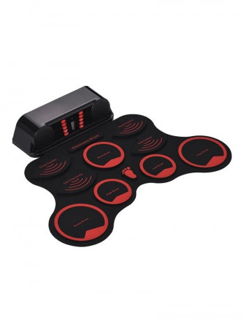 6-Piece Electronic Roll-Up Drum Kit