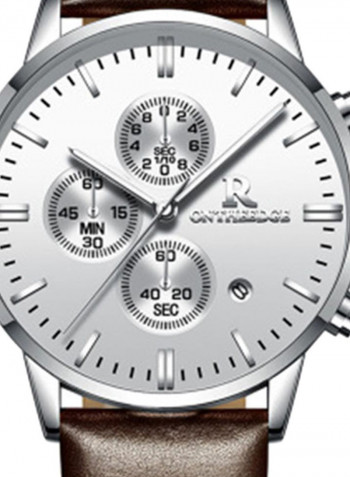 Men's Business Pin Buckle Calendar Quartz Watch NNSB03701381