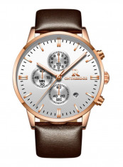 Men's Business Pin Buckle Calendar Quartz Watch NNSB03701383