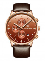 Men's Quartz Business Pin Buckle Calendar Watch NNSB03701382