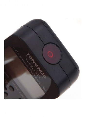 LCD Flash Transmitter For YN-622N Trigger/Nikon DSLR Camera Black
