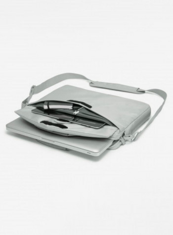 Stylish Nylon Laptop Bag Grey