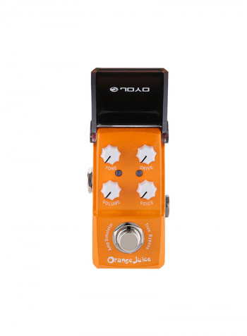 Mini Electric Guitar Effect Pedal With Knob Guard