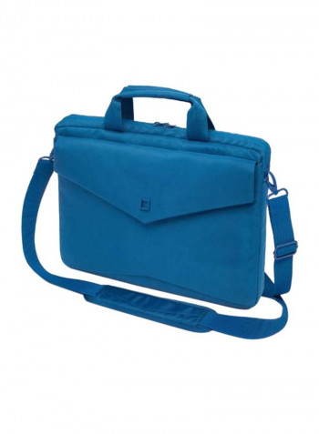 Stylish Nylon Laptop Bag Blue