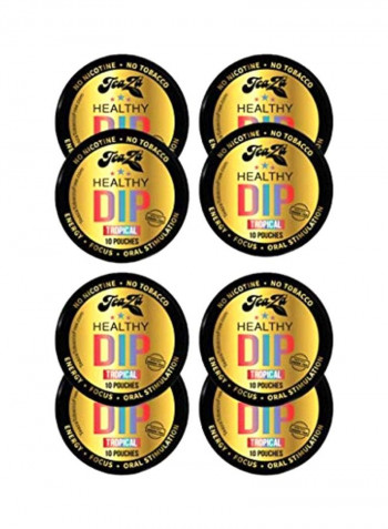 Pack Of 8 Healthy Dip Tropical Energy Supplements