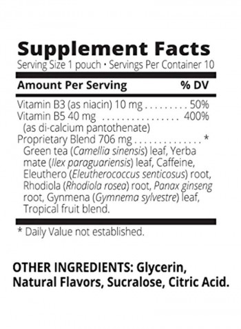 Pack Of 8 Healthy Dip Tropical Energy Supplements