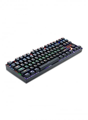 Backlit Mechanical Gaming Keyboard Rainbow Black