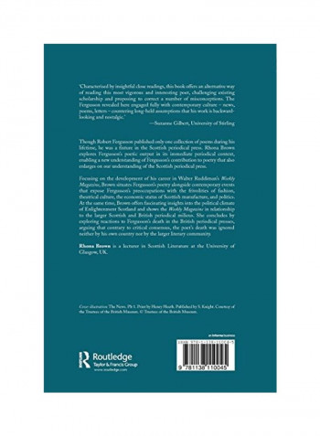 Robert Fergusson And The Scottish Periodical Press Paperback