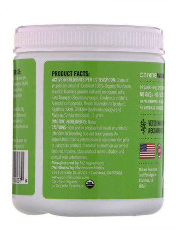 Skin And Coat Mushroom Powder 200g
