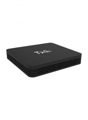 TV Set Top Box With Remote TX9S Black