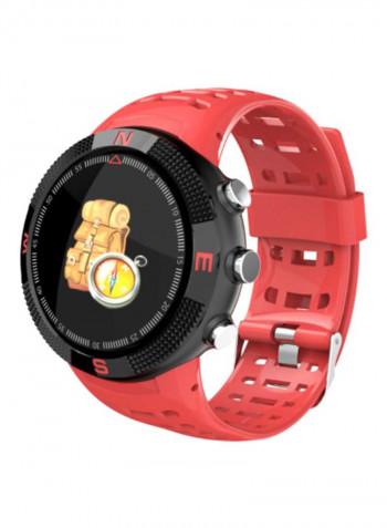 F18 Smartwatch Red/Black