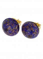 Murano Glass Starlight Small  Metal Studs