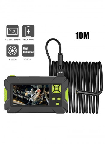 Waterproof Hand-Held High-Definition Display Endoscope Borescope Inspection Camera With Wire