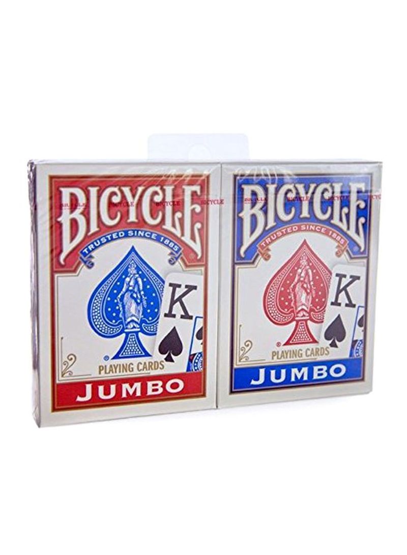 Pack Of 2 Jumbo Playing Card