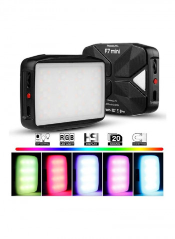 Pocket Light LED Video Light On Camera Rechargeable Fill Light Black/White