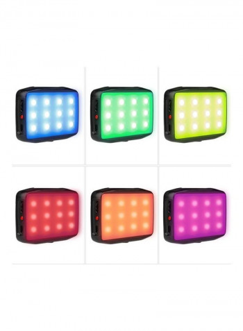 Pocket Light LED Video Light On Camera Rechargeable Fill Light Black/White