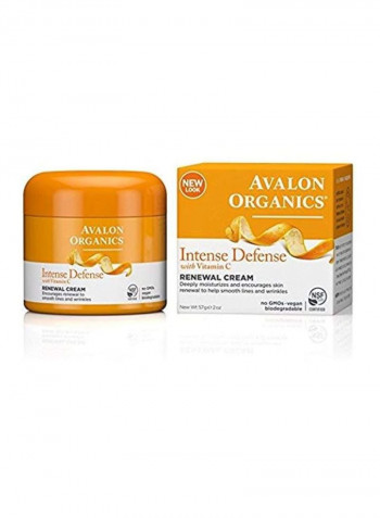 Intense Defense With Vitamin C Renewal Cream 57g
