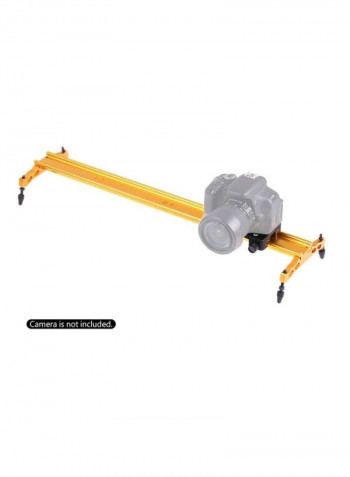 Video Track Slider Stabilizer 60cm Yellow/Black