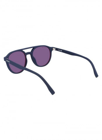 Fullrim Injected Modified Rectangle Sunglasses - Lens Size: 52 mm