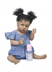 Saskia African American Baby Doll 55cm