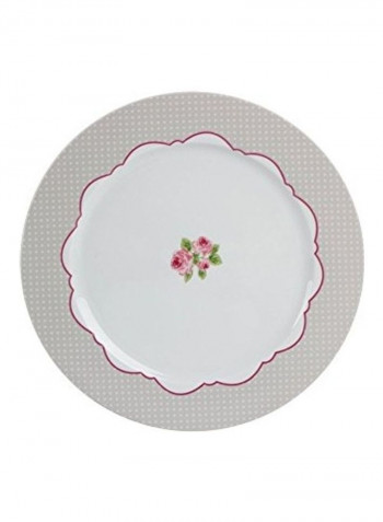 Secret Garden Food Plate Multicolour