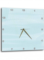Sand Pattern Beach Theme Wall Clock Blue 13 x13inch