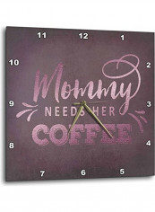 Decorative Printed Wall Clock Multicolour 13x13inch