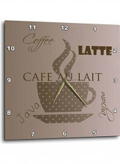 Decorative Printed Wall Clock Multicolour 13x13inch