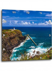 The Hawaiian Island Of Kauai Wall Clock Multicolour 13x13inch