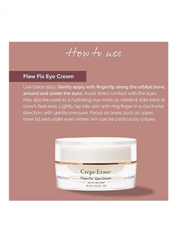 Flaw Fix Eye Cream 0.5ounce