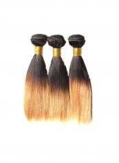 3-Bundle Straight Weave Hair Extension Honey Blonde