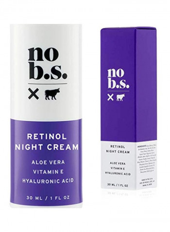 Retinol Night Cream 1ounce