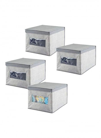 4-Piece Nursery Closet Storage Box