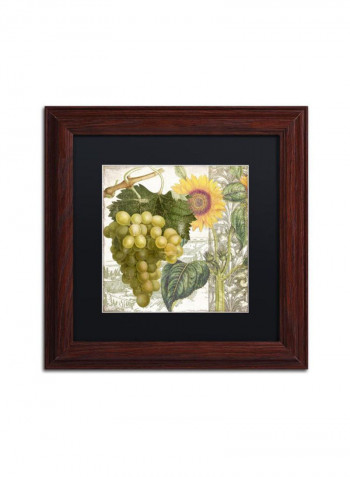 Dolcetto II Framed Wall Art Multicolour 11 x 11inch
