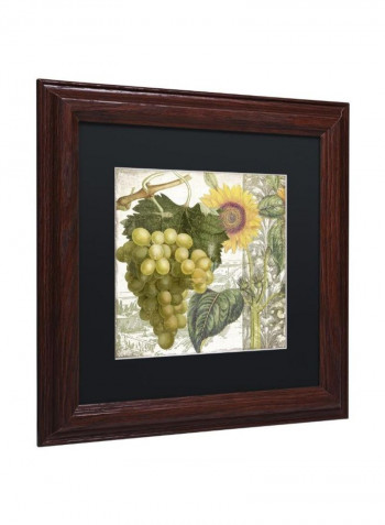 Dolcetto II Framed Wall Art Multicolour 11 x 11inch