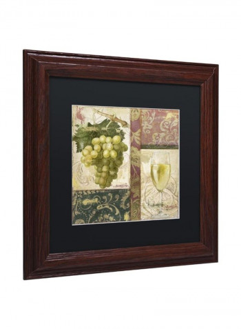 Sofia I Wooden Framed Wall Art Multicolour 11 x 11inch