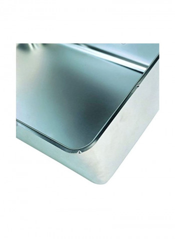 Stainless Steel Spillage Pan Silver 19.6x12.4x6.2inch