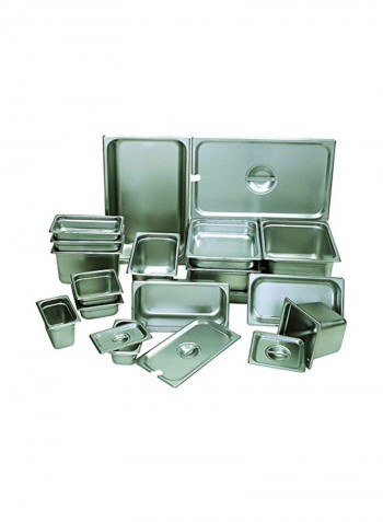 Stainless Steel Spillage Pan Silver 19.6x12.4x6.2inch