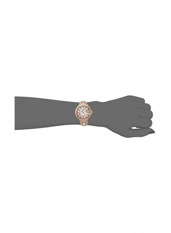 Women's Water Resistant Analog Watch-75/5317PMRG