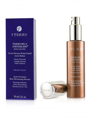 Terrybly Densiliss Sun Glow Anti Wrinkle Blur Bronzing Serum 2 Sun Nude 1ounce