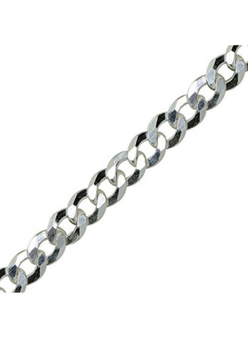 925 Sterling Silver Curb Chain Necklace