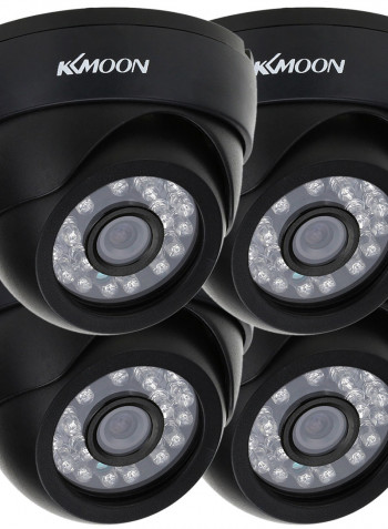 4 Piece 720P CCTV Camera Security Kit
