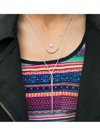 925 Sterling Silver Waters Edge Pendant Necklace