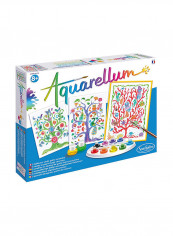 Aquarellum  Magic Canvas Large Trees Of Life Multicolour