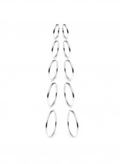 Set Of 5 925 Sterling Silver Round Hoop Earrings reviews Set Of 5 925 Sterling Silver Round Hoop Earrings