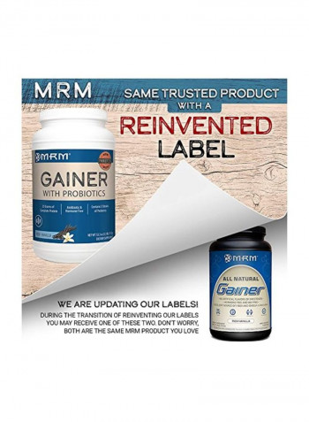 Weight Booster With Probiotics Dietary Supplement