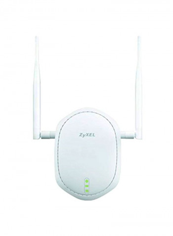 Single Band Wi-Fi Access Point With 2 Antennas White