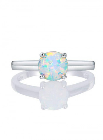 18 Karat Gold Plated Opal Tennis Jewellery Set