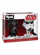 Star Wars - Darth Vader And Stormtrooper Collectible Figure 4x8inch
